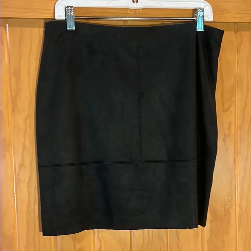 Karen Kane Sophisticated Black Pencil Skirt Womens Large